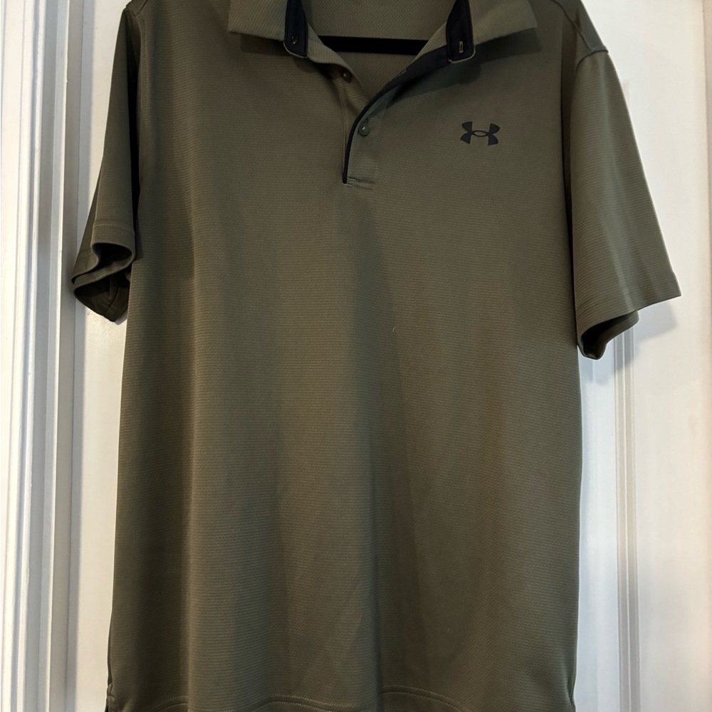 Under Armour Men's Green Polo Shirt